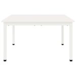 vidaXL Konferenčný stolík Biela 80 x 80 x 45 cm – Obrázok 5