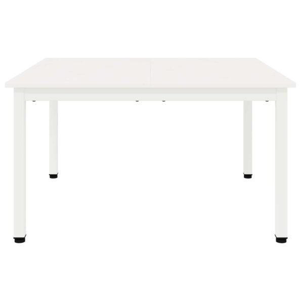 vidaXL Konferenčný stolík Biela 80 x 80 x 45 cm – Obrázok 5