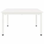 vidaXL Konferenčný stolík Biela 80 x 80 x 45 cm – Obrázok 6