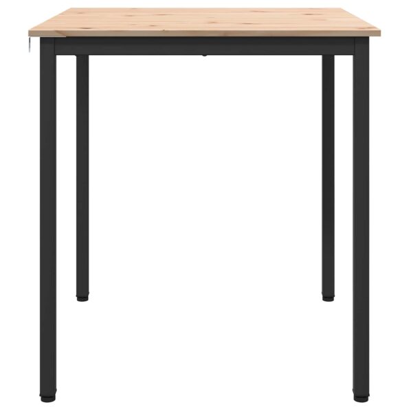 vidaXL Jedálenský stôl Prírodná 70 x 70 x 75 cm – Obrázok 6