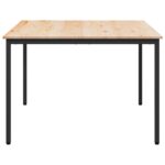 vidaXL Jedálenský stôl Prírodná 110 x 110 x 75 cm – Obrázok 5