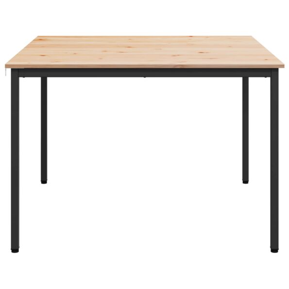vidaXL Jedálenský stôl Prírodná 110 x 110 x 75 cm – Obrázok 6
