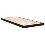 vidaXL Posteľový rám Čierny dub 70 x 190 cm Kompozitné drevo – Obrázok 5