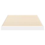 vidaXL Posteľový rám Biela 80 x 200 cm Kompozitné drevo – Obrázok 6