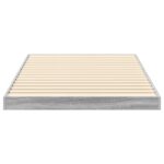 vidaXL Posteľový rám Sivý Sonoma 80 x 200 cm Kompozitné drevo – Obrázok 6