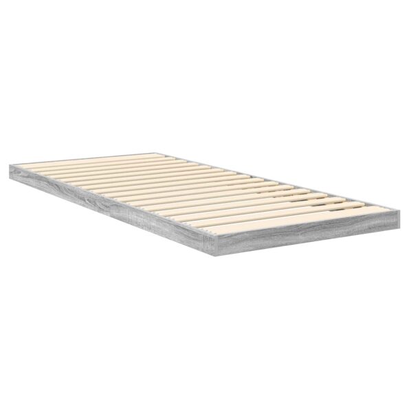 vidaXL Posteľový rám Sivý Sonoma 80 x 200 cm Kompozitné drevo – Obrázok 8