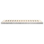vidaXL Posteľový rám Betónová šedá 100 x 200 cm Kompozitné drevo – Obrázok 7