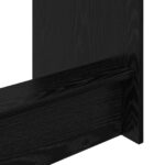 vidaXL Postelový stôl Čierny dub 100 x 45 x 75 cm Kompozitné drevo – Obrázok 4