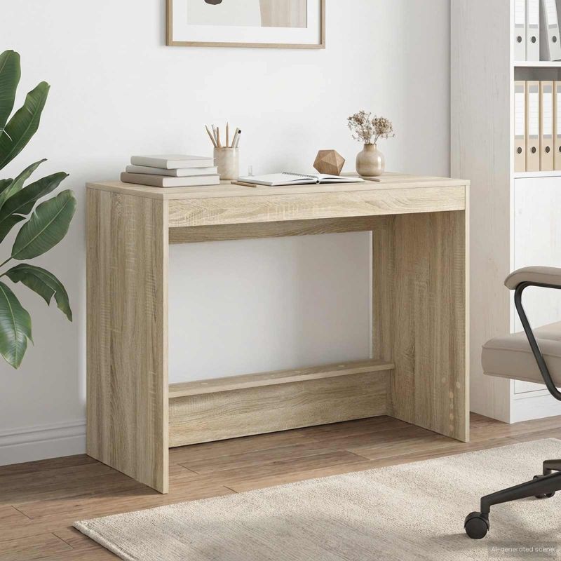 893733_1.jpg vidaXL Postelový stôl Sonoma dub 100 x 45 x 75 cm Kompozitné drevo – Obrázok 1
