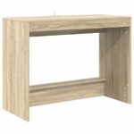 vidaXL Postelový stôl Sonoma dub 100 x 45 x 75 cm Kompozitné drevo – Obrázok 2