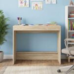 vidaXL Postelový stôl Sonoma dub 100 x 45 x 75 cm Kompozitné drevo – Obrázok 4