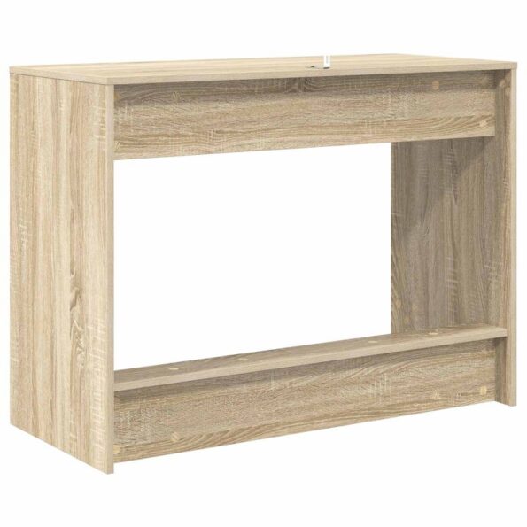 vidaXL Postelový stôl Sonoma dub 100 x 45 x 75 cm Kompozitné drevo – Obrázok 8