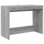 vidaXL Postelový stôl Sivý Sonoma 100 x 45 x 75 cm Kompozitné drevo