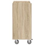 vidaXL Golfová skriňa s kolesom Sonoma dub 65 x 45 x 98 cm – Obrázok 7