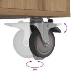 vidaXL Golfová skriňa s kolesom Remeselný dub 65 x 45 x 98 cm – Obrázok 11