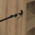 vidaXL Golfová skriňa s kolesom Remeselný dub 65 x 45 x 98 cm – Obrázok 9