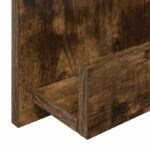 vidaXL Regál na časopisy Dymová dub 51 x 11 x 102 cm Kompozitné drevo – Obrázok 8