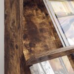 vidaXL Regál na časopisy Dymová dub 70 x 41 x 96 cm Kompozitné drevo – Obrázok 4