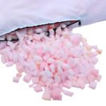 vidaXL Roztrhnutá pena na plnenie Ružová 106 x 46 x 23 cm Polyuretán – Obrázok 4