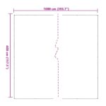 vidaXL Plachta Priehľadná 4 x 10 m PVC – Obrázok 10