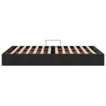 vidaXL Otomanový posteľný rám s úložiskom Čierny 120 x 200 cm Zamat – Obrázok 8
