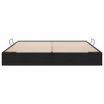 vidaXL Otomanový posteľný rám s úložiskom Čierny 180 x 200 cm Zamat – Obrázok 7