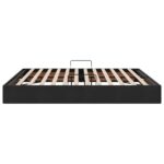 vidaXL Otomanový posteľný rám s úložiskom Čierny 180 x 200 cm Zamat – Obrázok 8