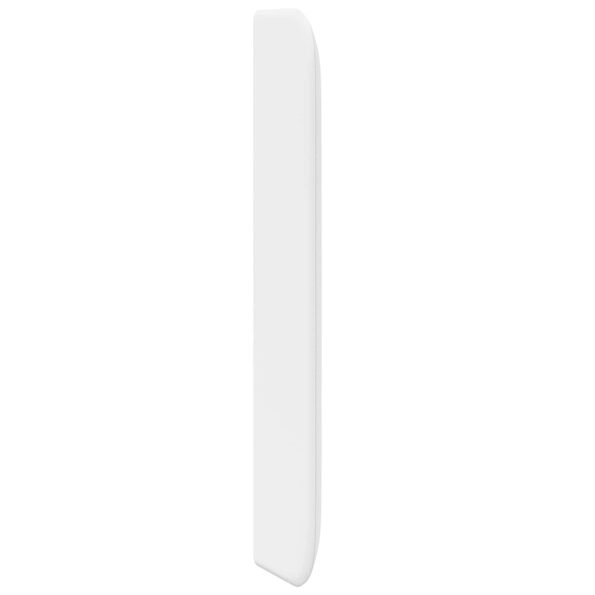 vidaXL Ušný čelník Biela 80 x 16 x 4 cm PVC – Obrázok 5