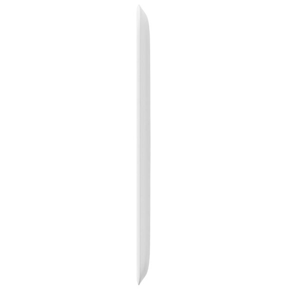vidaXL Ušný čelník Biela 80 x 16 x 4 cm PVC – Obrázok 6