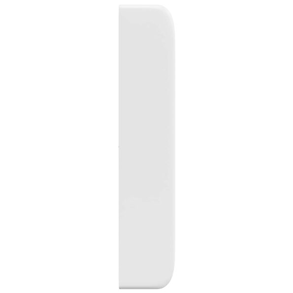 vidaXL Ušný čelník Biela 80 x 16 x 4 cm PVC – Obrázok 7