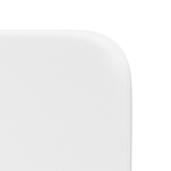 vidaXL Ušný čelník Biela 80 x 16 x 4 cm PVC – Obrázok 9