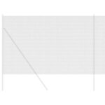 vidaXL Hexagonálny plot Sivá 1,5 x 10 m PVC – Obrázok 3