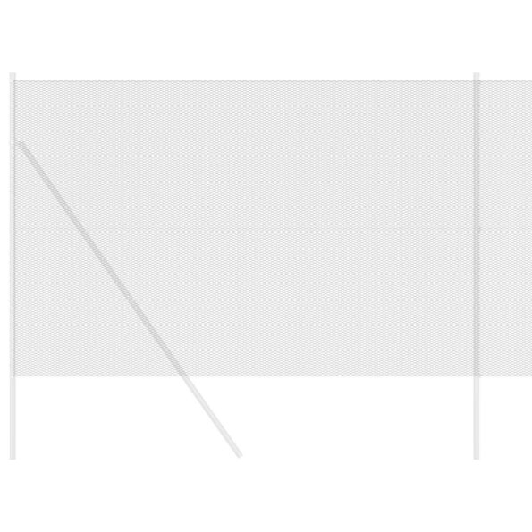 vidaXL Hexagonálny plot Sivá 1,5 x 10 m PVC – Obrázok 3