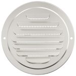 vidaXL Kryty vzduchových ventilátorov 4 pcs Strieborná 80 mm – Obrázok 5