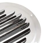vidaXL Kryty vzduchových ventilátorov 4 pcs Strieborná 80 mm – Obrázok 8