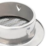 vidaXL Kryty vzduchových ventilátorov 4 pcs Strieborná 80 mm – Obrázok 9