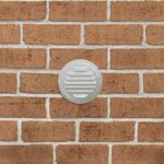 vidaXL Kryty vzduchových ventilátorov 4 pcs Strieborná 100 mm – Obrázok 3