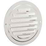 vidaXL Kryty vzduchových ventilátorov 4 pcs Strieborná 100 mm – Obrázok 4