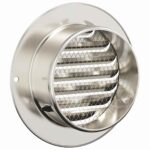 vidaXL Kryty vzduchových ventilátorov 4 pcs Strieborná 100 mm – Obrázok 7