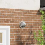 vidaXL Kryty vzduchových ventilátorov 8 pcs Strieborná 200 mm