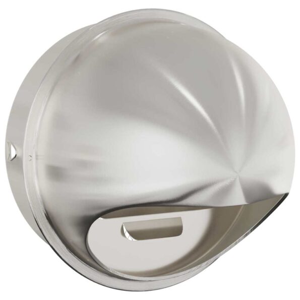 vidaXL Kryty vzduchových ventilátorov 8 pcs Strieborná 200 mm – Obrázok 2