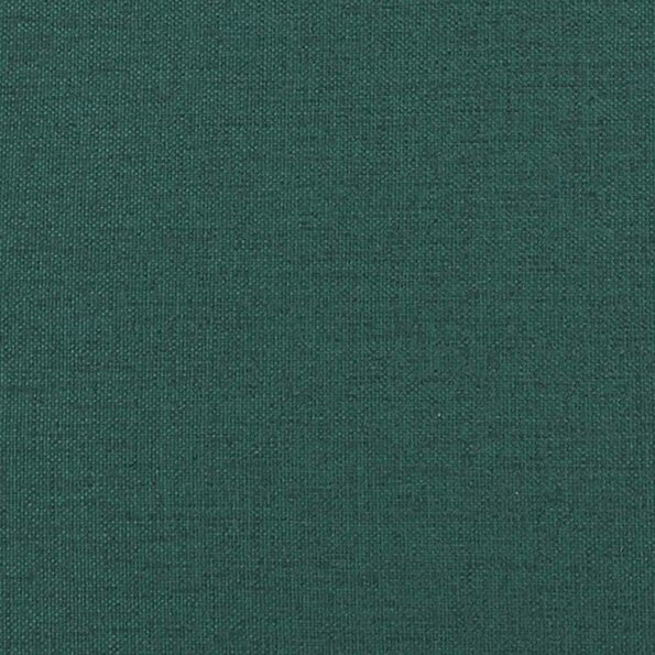 vidaXL Rám postele s čelnou doskou Tmavozelená 100 x 200 cm látka – Obrázok 8