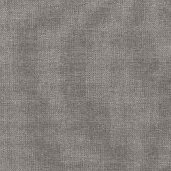 vidaXL Rám postele s čelnou doskou Sivohnedá 100 x 200 cm látka – Obrázok 8