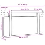 vidaXL Závesná Čelá Nástenný Ružová 100 x 40 cm Kompozitné drevo – Obrázok 12