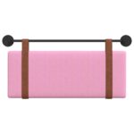vidaXL Závesná Čelá Nástenný Ružová 100 x 40 cm Kompozitné drevo – Obrázok 5