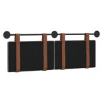 vidaXL Závesná Čelá Nástenný Sivohnedá 140 x 40 cm Kompozitné drevo – Obrázok 7