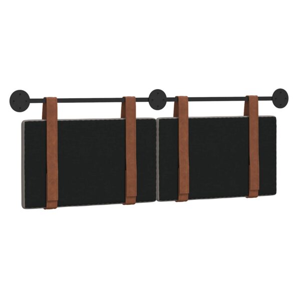 vidaXL Závesná Čelá Nástenný Sivohnedá 140 x 40 cm Kompozitné drevo – Obrázok 7