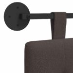 vidaXL Závesná Čelá Nástenný Tmavohnedá 130 x 55 x 5 cm – Obrázok 9