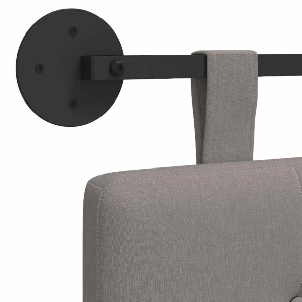 vidaXL Závesná Čelá Nástenný Sivohnedá 210 x 55 x 5 cm – Obrázok 9