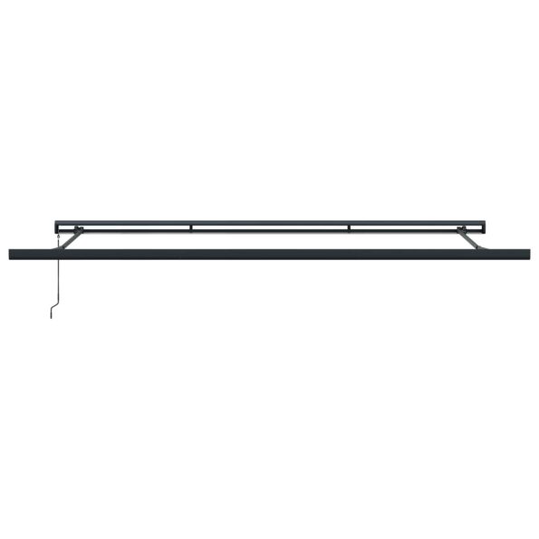 vidaXL | Zatemniteľná markíza | Sivá 400 × 300 cm Polyester a hliník – Obrázok 4